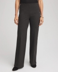 Chicos Juliet Wide Full-Length Ponte Pants - GRAPHITE HEATHER GRAY Chicos Juliet Wide Full-Length Ponte Pants - GRAPHITE HEATHER GRAY