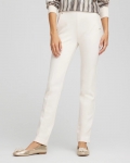 Chicos Juliet Slim Trim Detail Pants - ENGLISH CREAM Chicos Juliet Slim Trim Detail Pants - ENGLISH CREAM