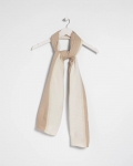 Chicos Ombre Pleated Oblong Scarf - NEUTRAL