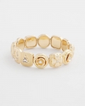 Chicos Stretch Lucky Charm Bracelet - GOLD Chicos Stretch Lucky Charm Bracelet - GOLD