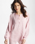 Chicos Laser Cut Crinkle Blouse - SWEET BLOSSOM Chicos Laser Cut Crinkle Blouse - SWEET BLOSSOM