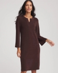 Chicos Travelers™ Kurta Dress - COCOA BEAN Chicos Travelers™ Kurta Dress - COCOA BEAN