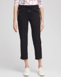 Chicos Zenergy® Seam Detail Cropped Pants - BLACK Chicos Zenergy® Seam Detail Cropped Pants - BLACK