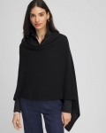 Chicos Cashmere Poncho - BLACK Chicos Cashmere Poncho - BLACK
