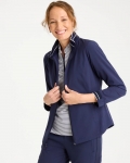 Chicos Zenergy® UPF Mesh Trim Jacket - PASSPORT BLUE Chicos Zenergy® UPF Mesh Trim Jacket - PASSPORT BLUE