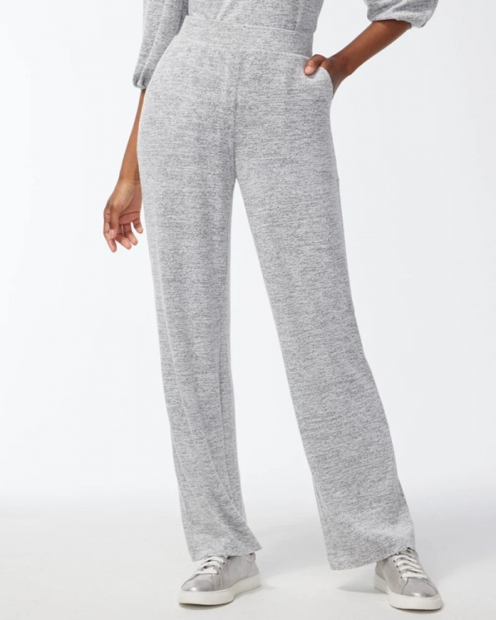 Chicos Zenergy® Soft Essentials Pants - SALT AND PEPPER