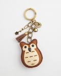 Chicos Owl Bag Charm - BROWN Chicos Owl Bag Charm - BROWN