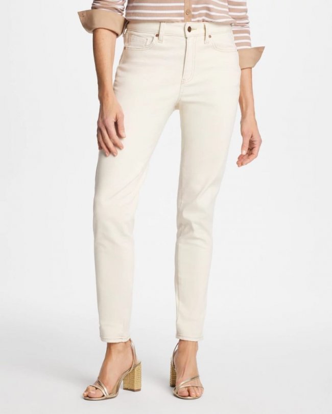 Chicos Skinny Ankle Jeans - SEA SALT