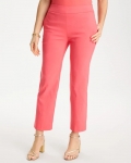 Chicos Brigitte™ Straight Crop - CALYPSO CORAL