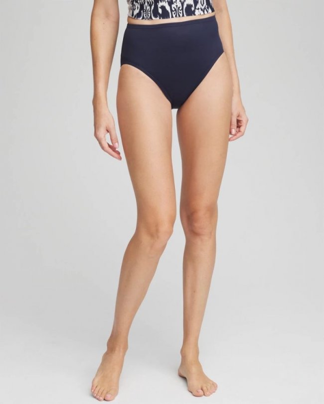 Chicos Miraclesuit® Basic Swim Brief - MIDNIGHT