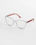 Chicos Opaque Color Block Readers - LIGHT BLUE