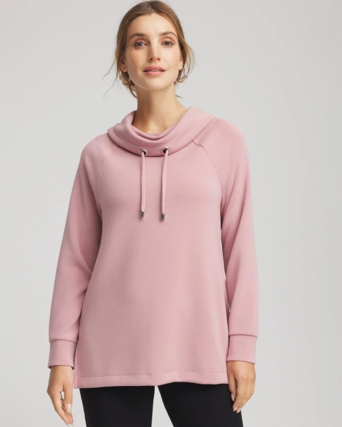 Chicos Zenergy® Soft Tunic - DUSTY ROSE