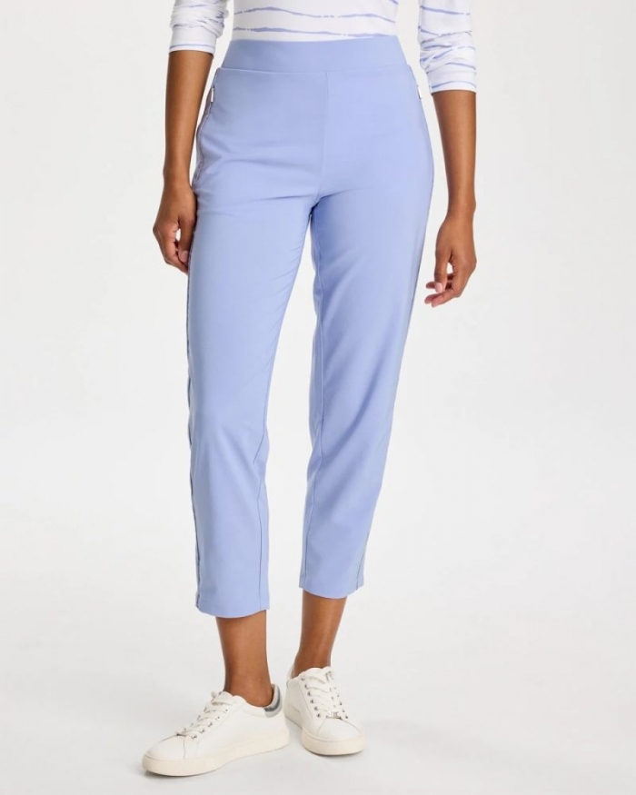 Chicos Zenergy® UPF Caviar Crop Pants - BLUE MUSE