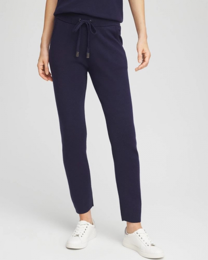 Chicos Zenergy® Luxe Tapered Ankle Pants - PASSPORT BLUE