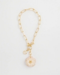 Chicos Neutral Flower Pendant Necklace - NEUTRAL Chicos Neutral Flower Pendant Necklace - NEUTRAL