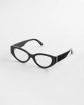 Chicos Cat Eye Metal Readers - BLACK Chicos Cat Eye Metal Readers - BLACK