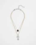 Chicos Short Double Strand Pendant - NEUTRAL Chicos Short Double Strand Pendant - NEUTRAL