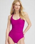 Chicos Miraclesuit® Rock Solid Utopia One Piece Swimsuit - FRAMBOISE Chicos Miraclesuit® Rock Solid Utopia One Piece Swimsuit - FRAMBOISE