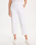 Chicos Zenergy® French Terry Cropped Pants - ALABASTER Chicos Zenergy® French Terry Cropped Pants - ALABASTER