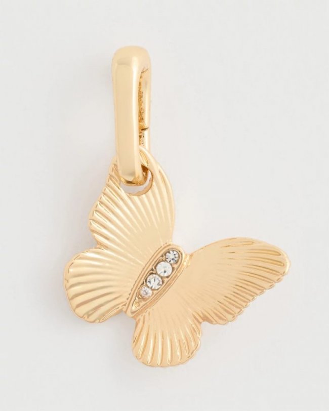 Chicos Butterfly Charm - GOLD