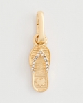 Chicos Flip Flop Charm - GOLD Chicos Flip Flop Charm - GOLD