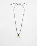 Chicos Adjustable Lucite Pendant Necklace - LUCITE Chicos Adjustable Lucite Pendant Necklace - LUCITE