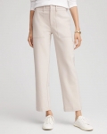 Chicos Bi-Stretch Straight Ankle Pants - SMOKEY TAUPE Chicos Bi-Stretch Straight Ankle Pants - SMOKEY TAUPE