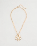 Chicos Siren Faux Pearl Pendant Necklace - PEARL Chicos Siren Faux Pearl Pendant Necklace - PEARL