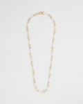 Chicos Mixed Metal Long Single Strand Necklace - MIXED METALS