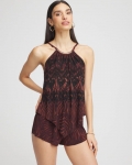 Chicos Magicsuit® Goldie Zabra Romper - MULTI BROWN