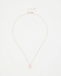 Chicos Pink Fine Single Strand Necklace - PINK Chicos Pink Fine Single Strand Necklace - PINK
