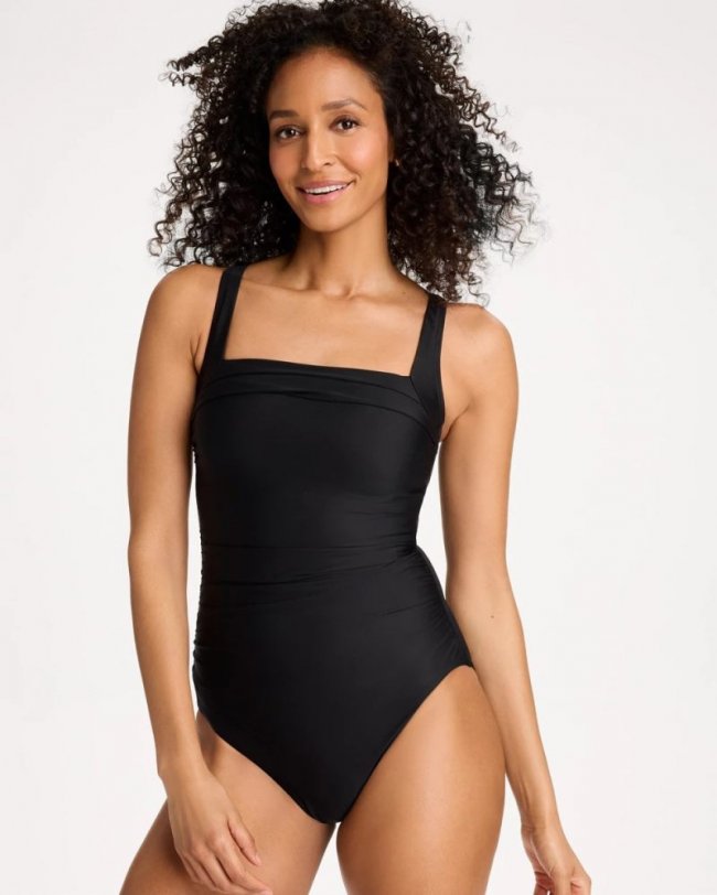Chicos Miraclesuit® Rock Solid Polaris One Piece - BLACK