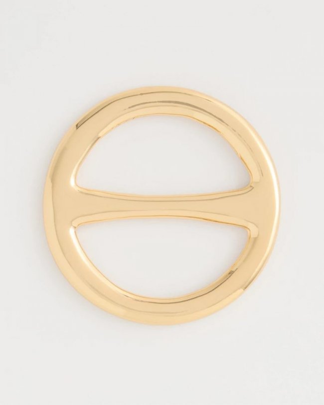 Chicos Golden Round Scarf Ring - GOLD Chicos Golden Round Scarf Ring - GOLD