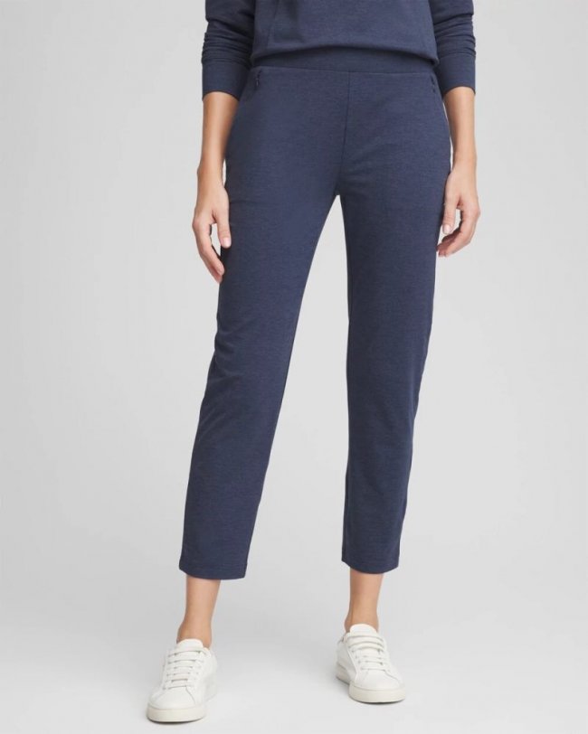 Chicos Zenergy® Cloud Tapered Ankle Pants - PASSPORT BLUE