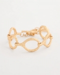 Chicos Goldtone Open Link Toggle Bracelet - GOLD Chicos Goldtone Open Link Toggle Bracelet - GOLD