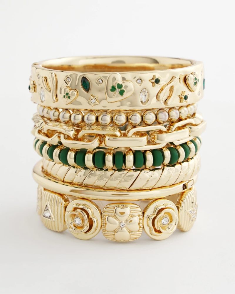Chicos St. Patrick's Bangle - GREEN