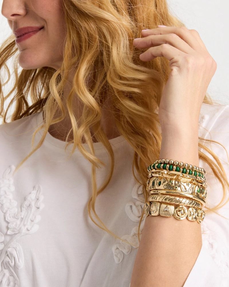 Chicos St. Patrick's Bangle - GREEN