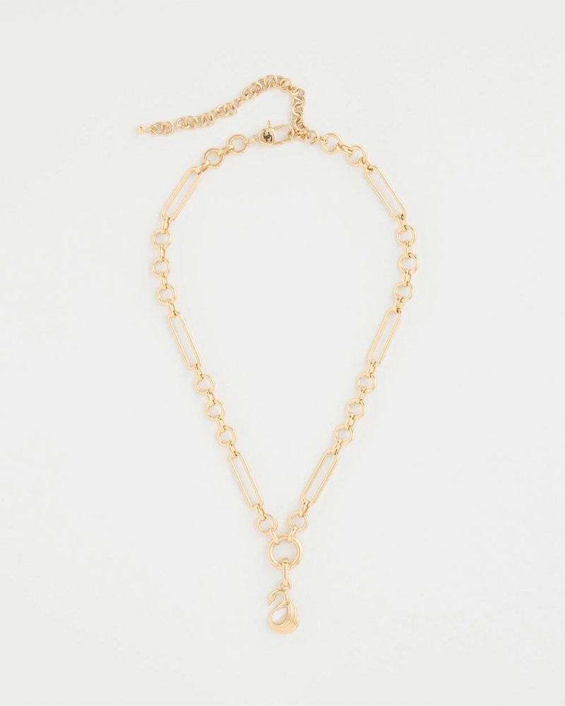 Chicos Swan Charm - MULTI