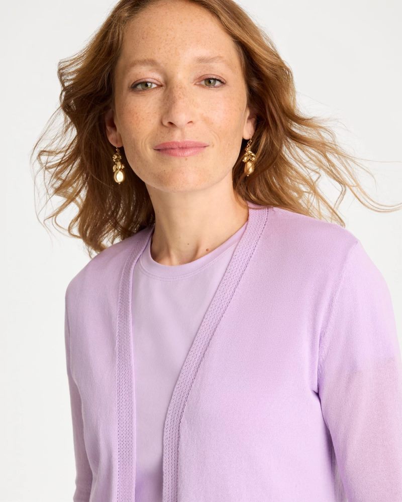Chicos Summer Romance Cardigan - ORCHID MIST