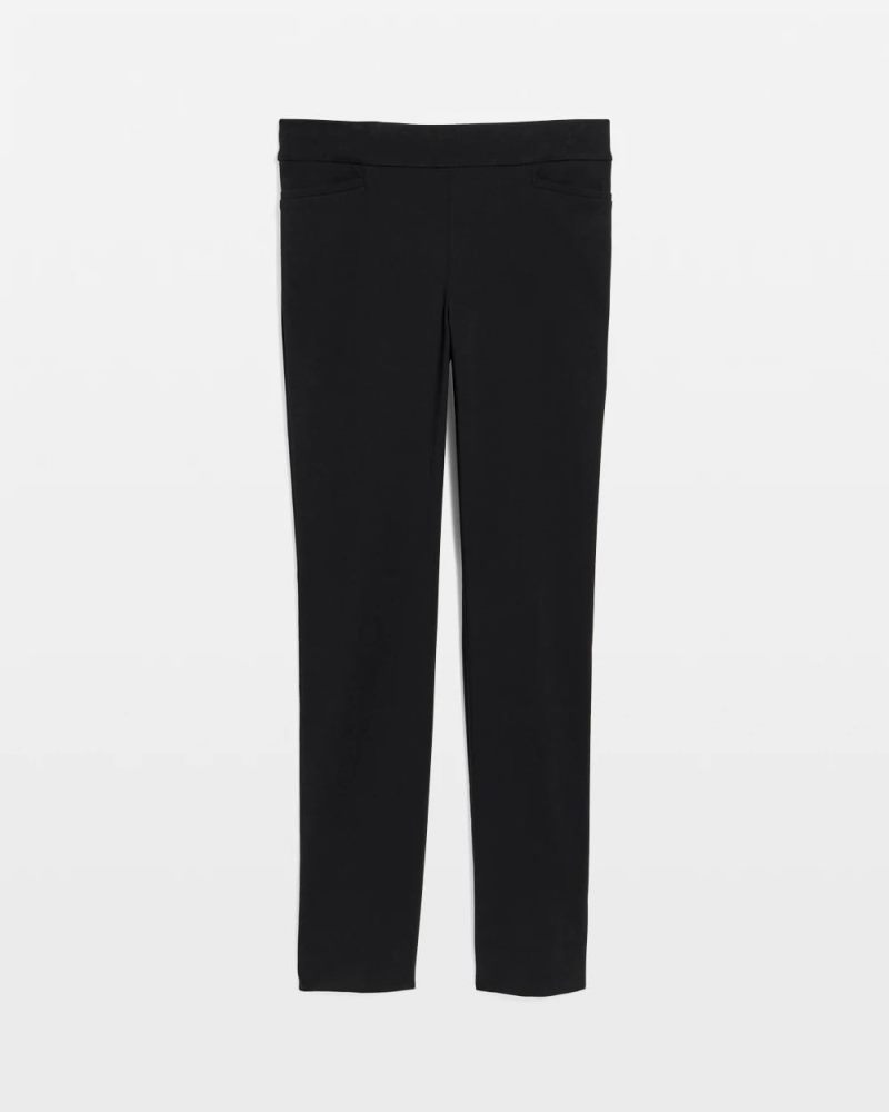 Chicos Brigitte™ Slim Pull-On Pants - BLACK