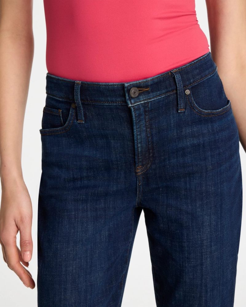 Chicos Girlfriend Slim Ankle Jeans - DARK SAPPHIRE INDIGO