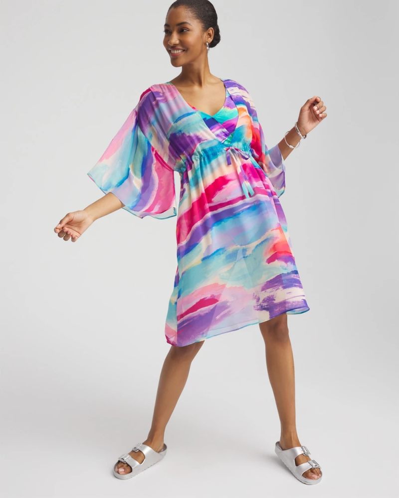 Chicos Gottex Palma Beach Dress - MULTI