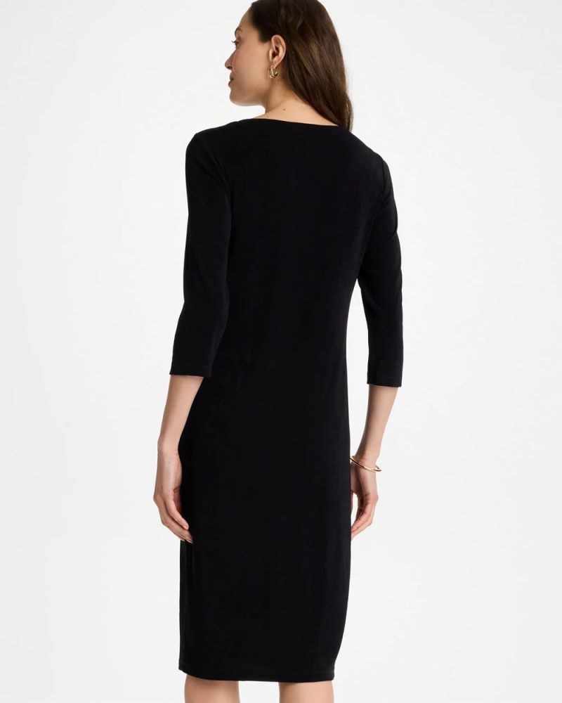 Chicos Travelers™ Classic Dress - BLACK