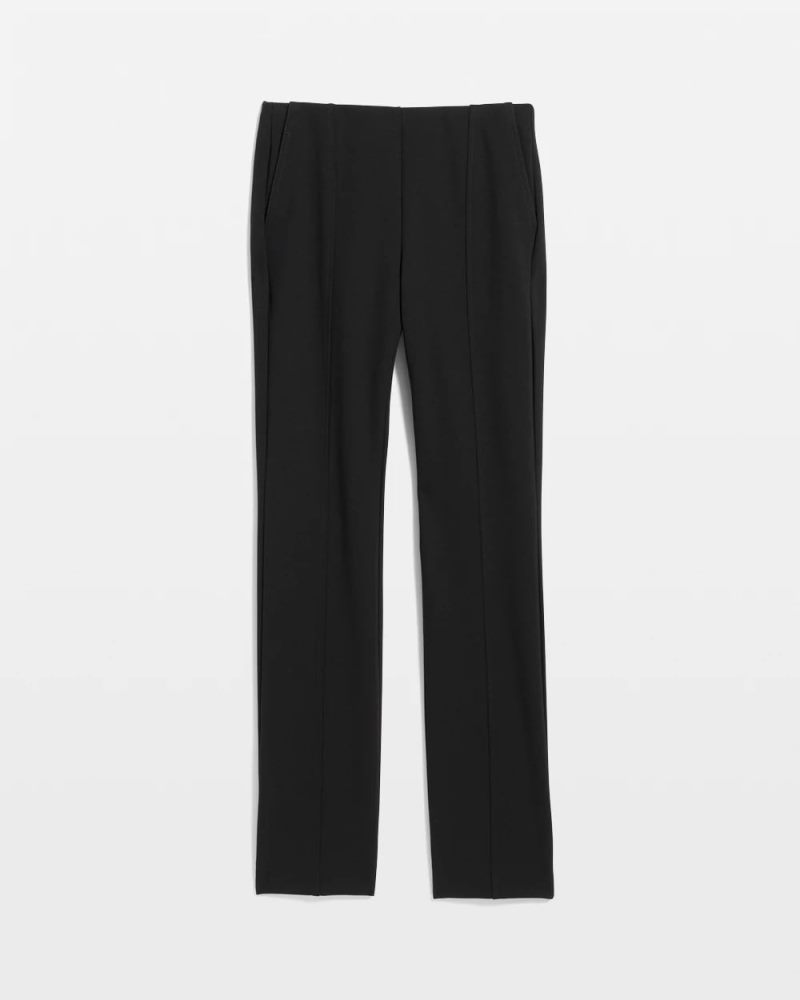 Chicos Juliet Straight Ankle Pants - BLACK