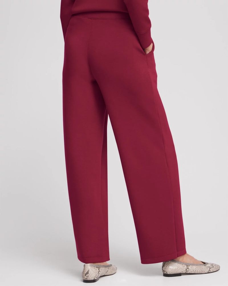 Chicos Zenergy® Wide Leg Pants - BERRY COMPOTE