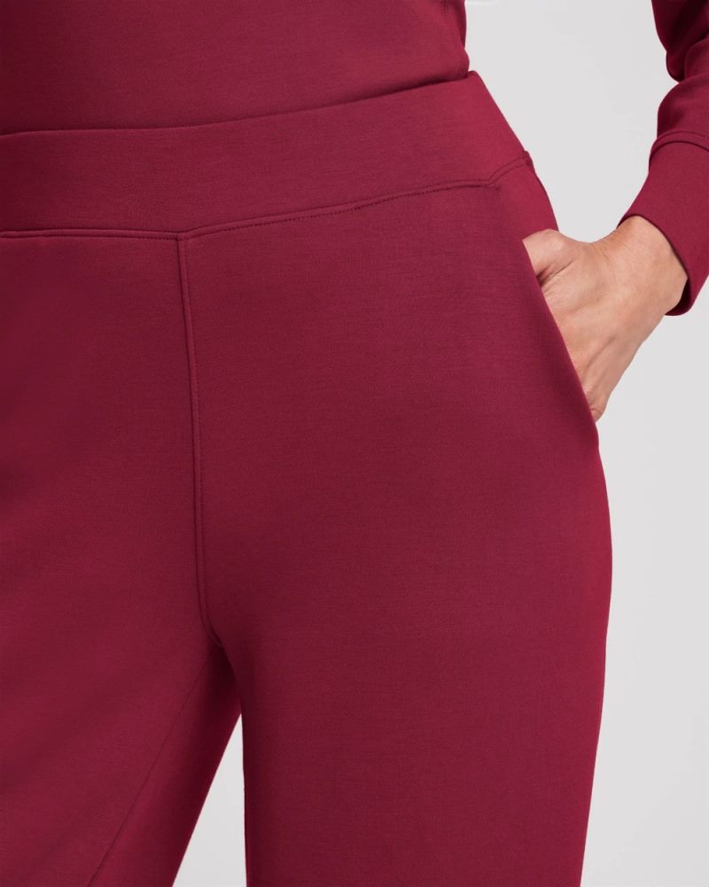 Chicos Zenergy® Wide Leg Pants - BERRY COMPOTE