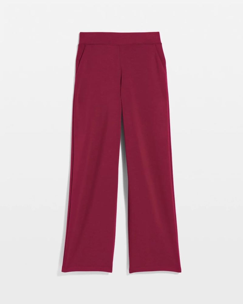 Chicos Zenergy® Wide Leg Pants - BERRY COMPOTE