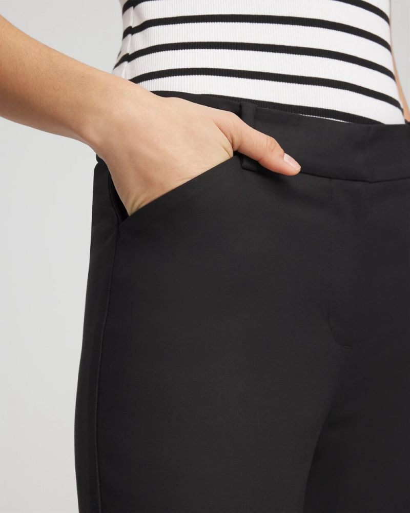 Chicos Emme Slim Ankle Pants - BLACK