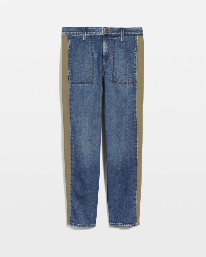 Chicos Utility Barrel Jeans - MARIANA INDIGO