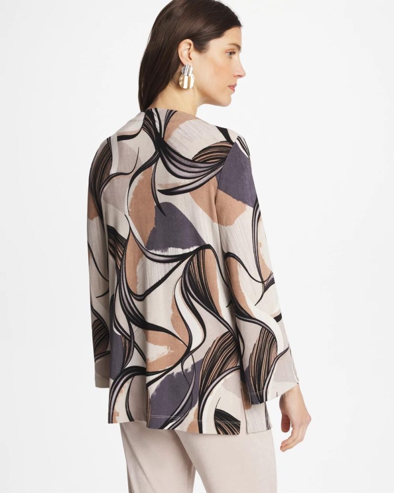 Chicos Travelers™ Waverly Bell Sleeve Tunic - SOFT SLATE